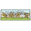 Garfield Daisy Wireless Keyboard